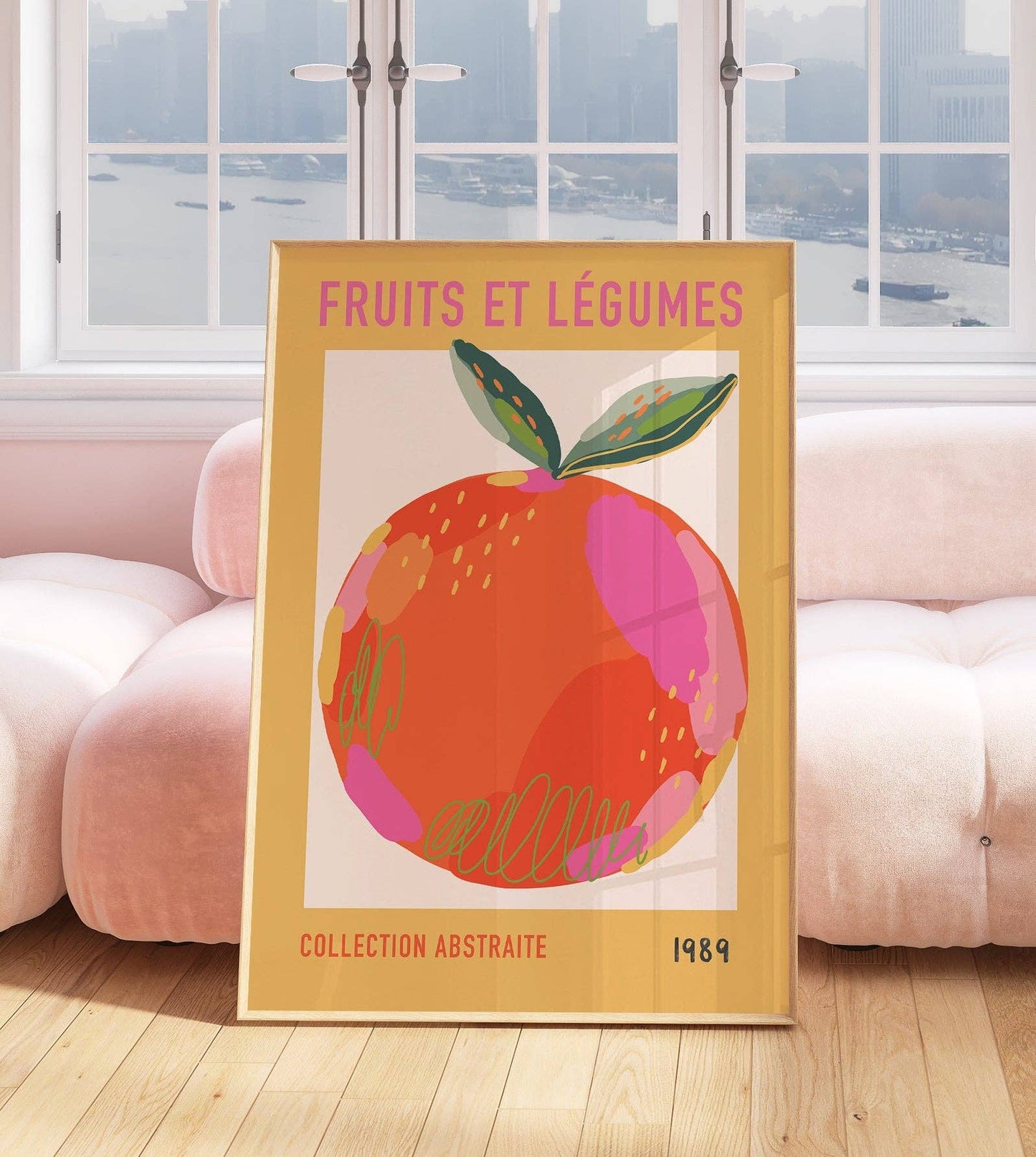 Fruits Et Legumes Kitchen Print: A3