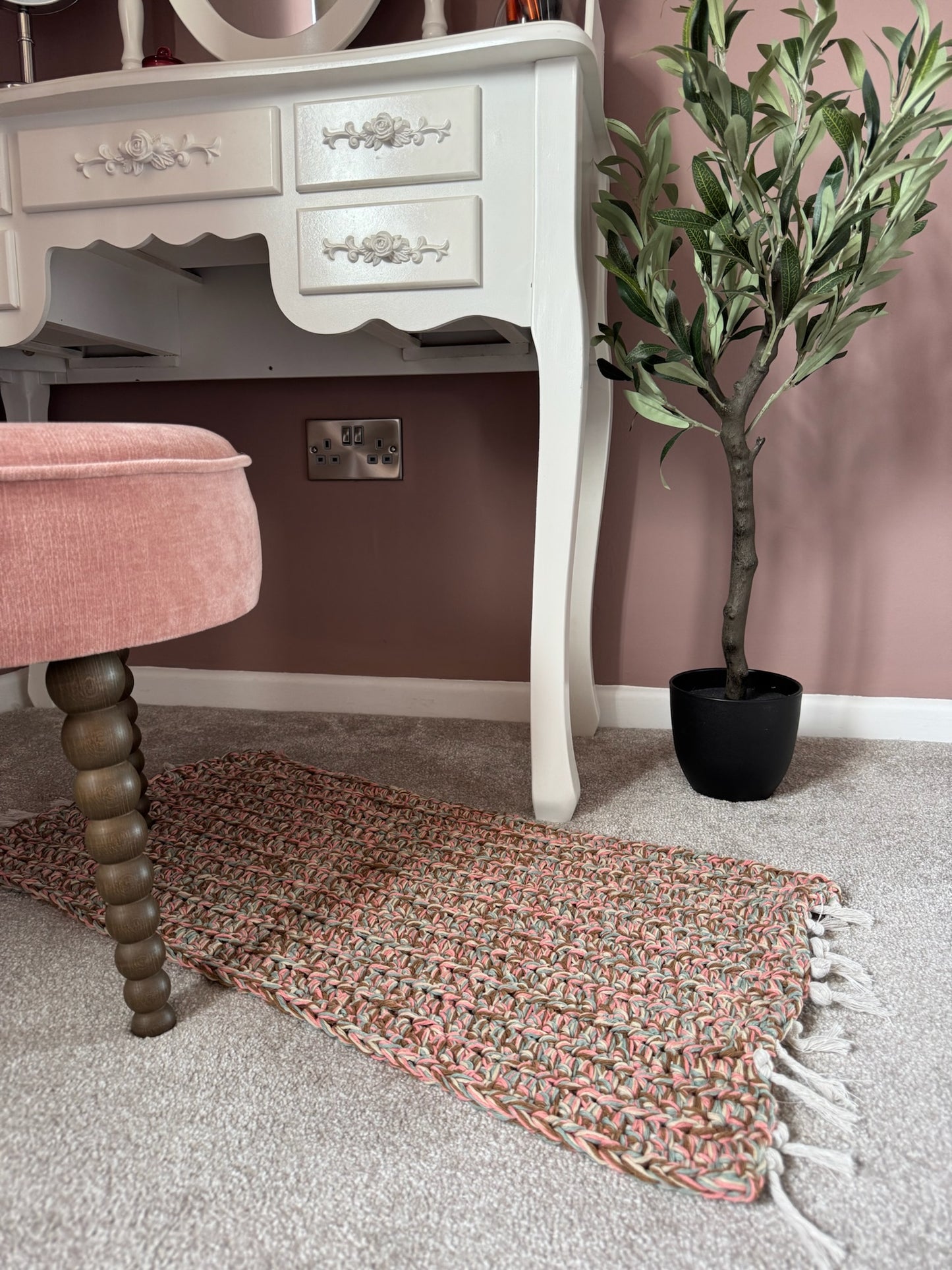 Artisan Floor Mat Petal