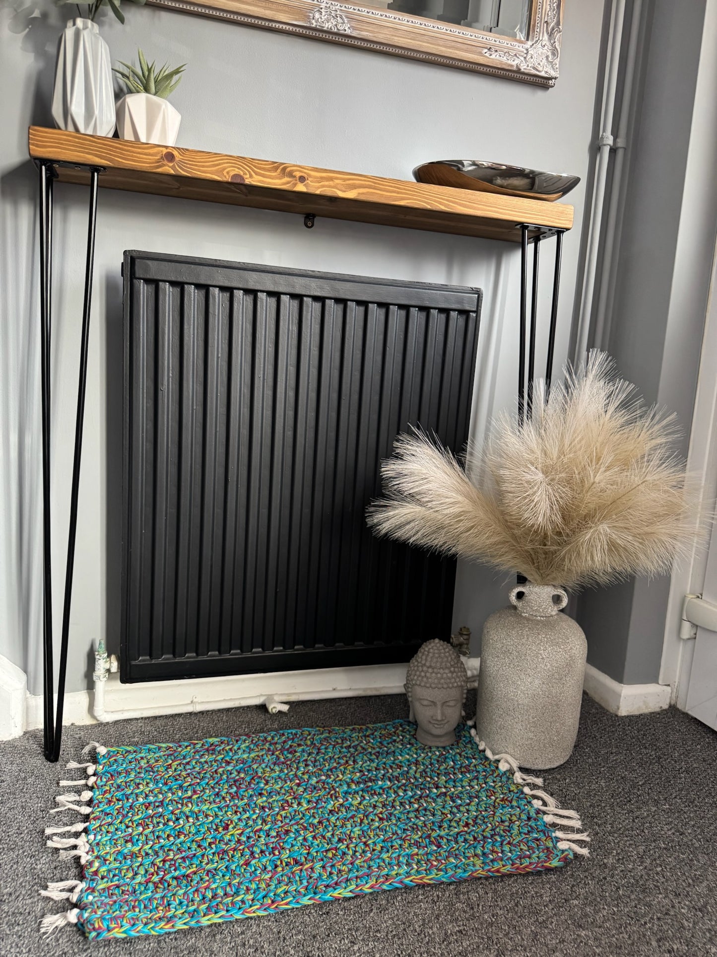 Artisan Floor Mat Peacock