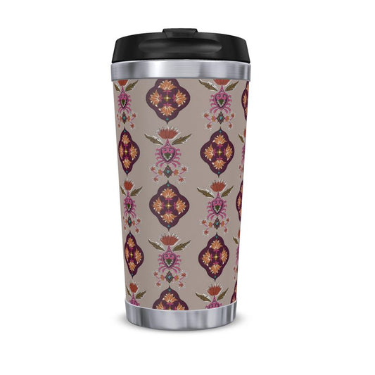 Indian Block Print Travel Mug