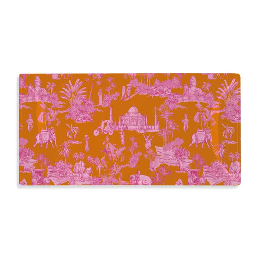 Toile De India Bone China Tray