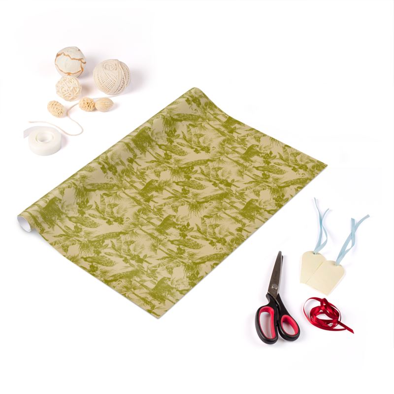 Tonal Jungle Gift Wrap