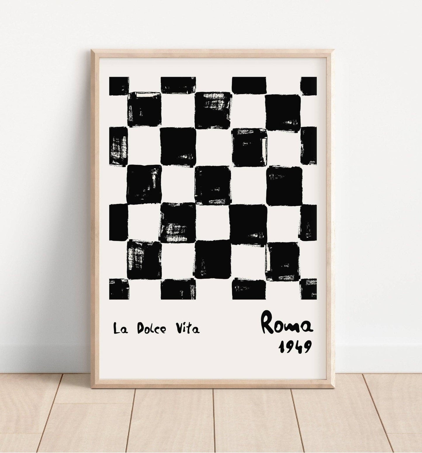 La Dolce Vita Monochrome Print: A3